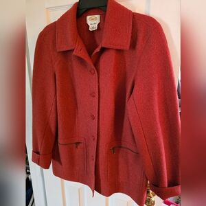 Talbots Alpaca Blend Wool Jacket